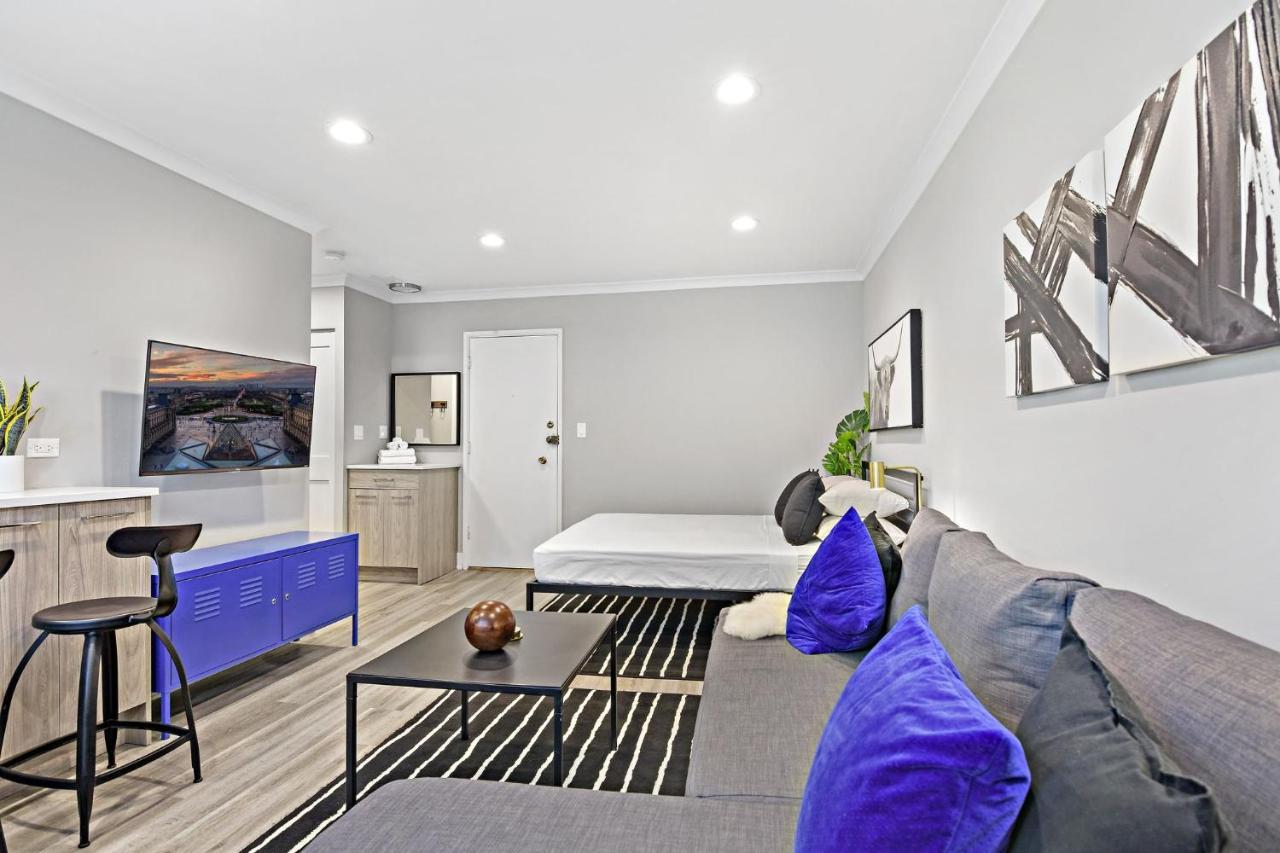 Sophisticated Studio Apartment With Modern Kitchen - Oakdale Od2 Rep Chicago Luaran gambar